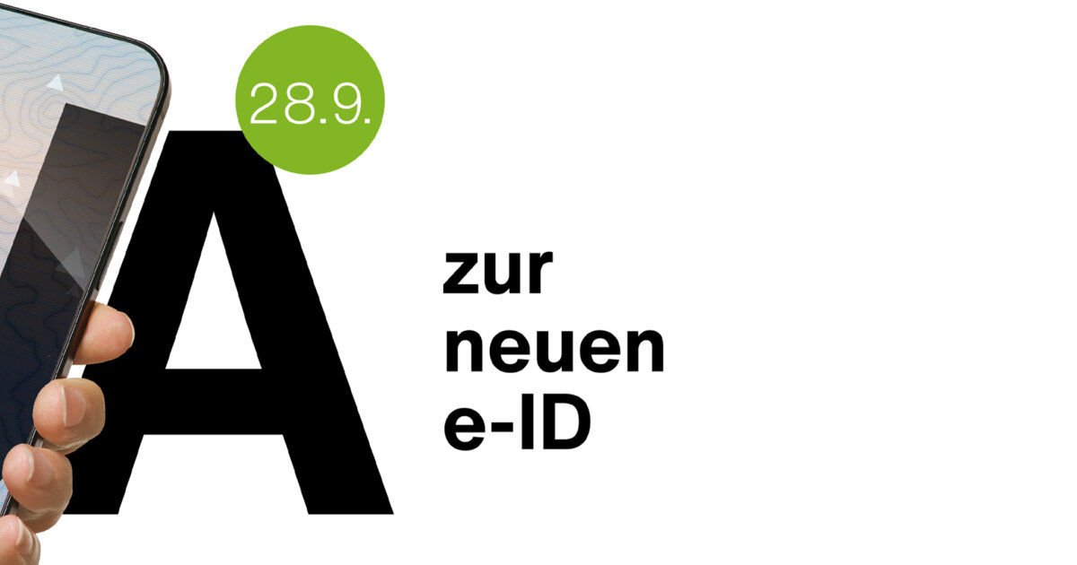 Ja zur elektronischen Identität (e-ID) - GRÜNE Schweiz